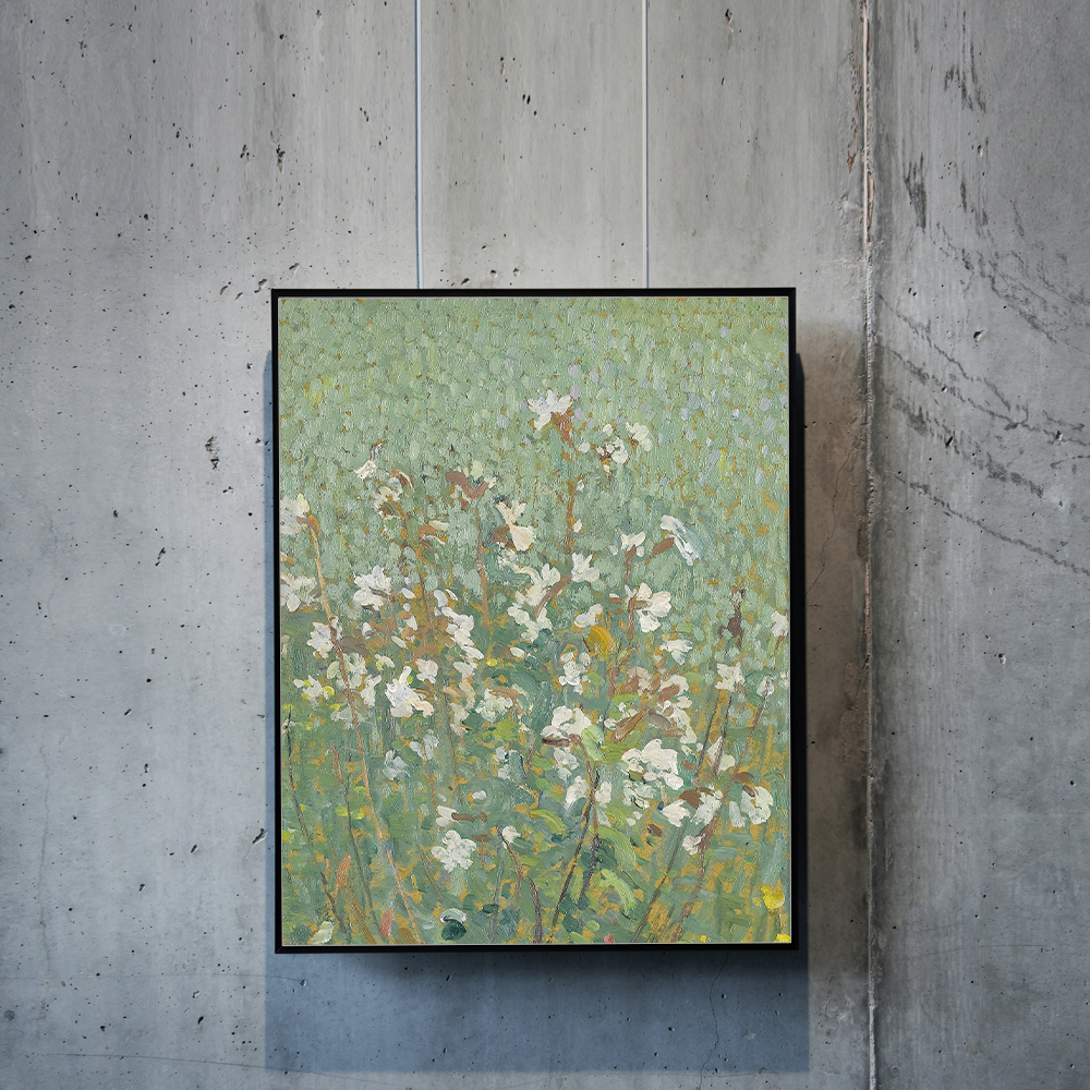 The flowers in the field_앙리 마르탱
